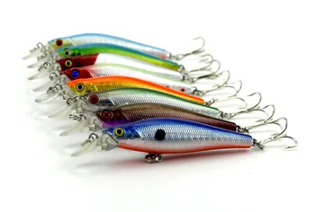 HENGJIA 100PCS Minnow pesca Hard Bait Fishing lures isca artificial Fishing Tackle 8.5CM 8.9G 6# hook
HENGJIA 100PCS Minnow pesca Hard Bait Fishing lures isca artificial Fishing Tackle 8.5CM 8.9G 6# hook