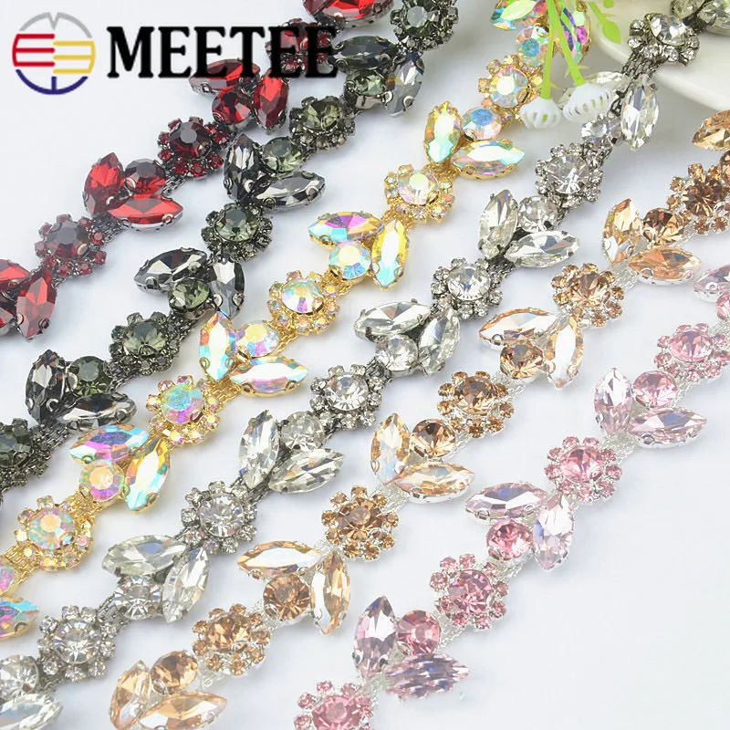 90cm Rhinestons Chain Trims Sew-on Crystal Beads Wedding Dress Shoes Appliques Banding Bracelet Jewelry Making Accessories
90cm Rhinestons Chain Trims Sew-on Crystal Beads Wedding Dress Shoes Appliques Banding Bracelet Jewelry Making Accessories