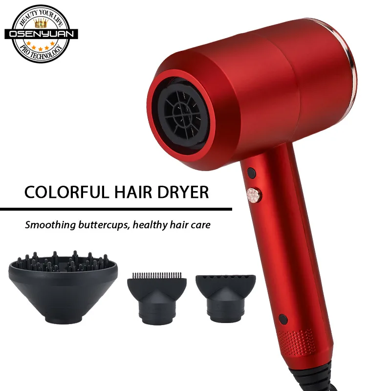 Hot Electric Hair Blower Professional Blow Dryer New Design High Quality Hair Drying Machine No Hair Injury Nanoe Hair Dryer
Hot Electric Hair Blower Professional Blow Dryer New Design High Quality Hair Drying Machine No Hair Injury Nanoe Hair Dryer