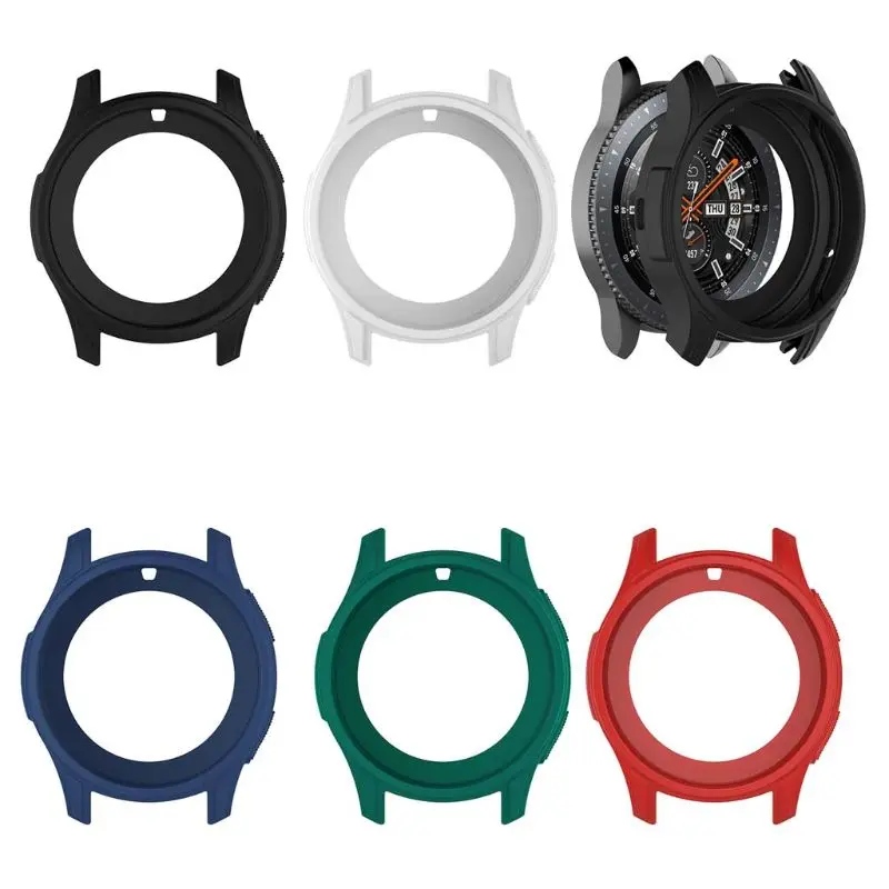 Silicone Soft Shell Protective Frame Case Cover Skin For Samsung Galaxy Watch 46mm Gear S3 Frontier
Silicone Soft Shell Protective Frame Case Cover Skin For Samsung Galaxy Watch 46mm Gear S3 Frontier