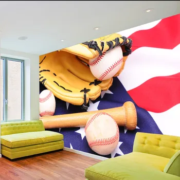 Modern Wall Papers Children's Room Mural Stickers Baseball Photo Wallpaper Papel De Parede 3D Self Adhesive Vinyl/Silk Wallpaper
Modern Wall Papers Children's Room Mural Stickers Baseball Photo Wallpaper Papel De Parede 3D Self Adhesive Vinyl/Silk Wallpaper