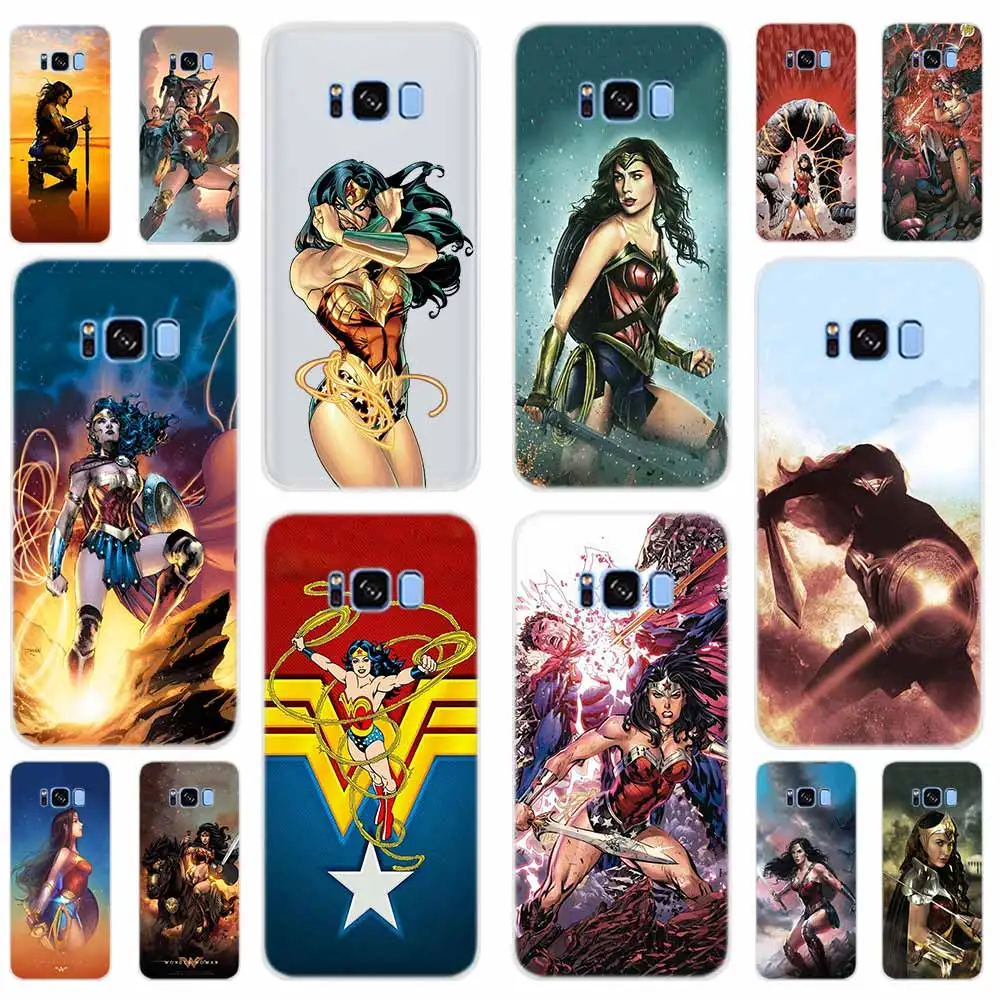 Marvel cartoon Wonder Woman Soft Cover For Samsung Galaxy S6 S7 Edge S8 S9 Plus S10 Plus E Note 8 9 10 Phone Case 5G
Marvel cartoon Wonder Woman Soft Cover For Samsung Galaxy S6 S7 Edge S8 S9 Plus S10 Plus E Note 8 9 10 Phone Case 5G