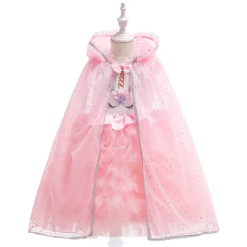 Children Halloween Cosplay Clothes Glistening Bow Mantle Girl Elsa Unicorn Princess Cloak Cosplay Costume Birthday Gift For Kids
Children Halloween Cosplay Clothes Glistening Bow Mantle Girl Elsa Unicorn Princess Cloak Cosplay Costume Birthday Gift For Kids