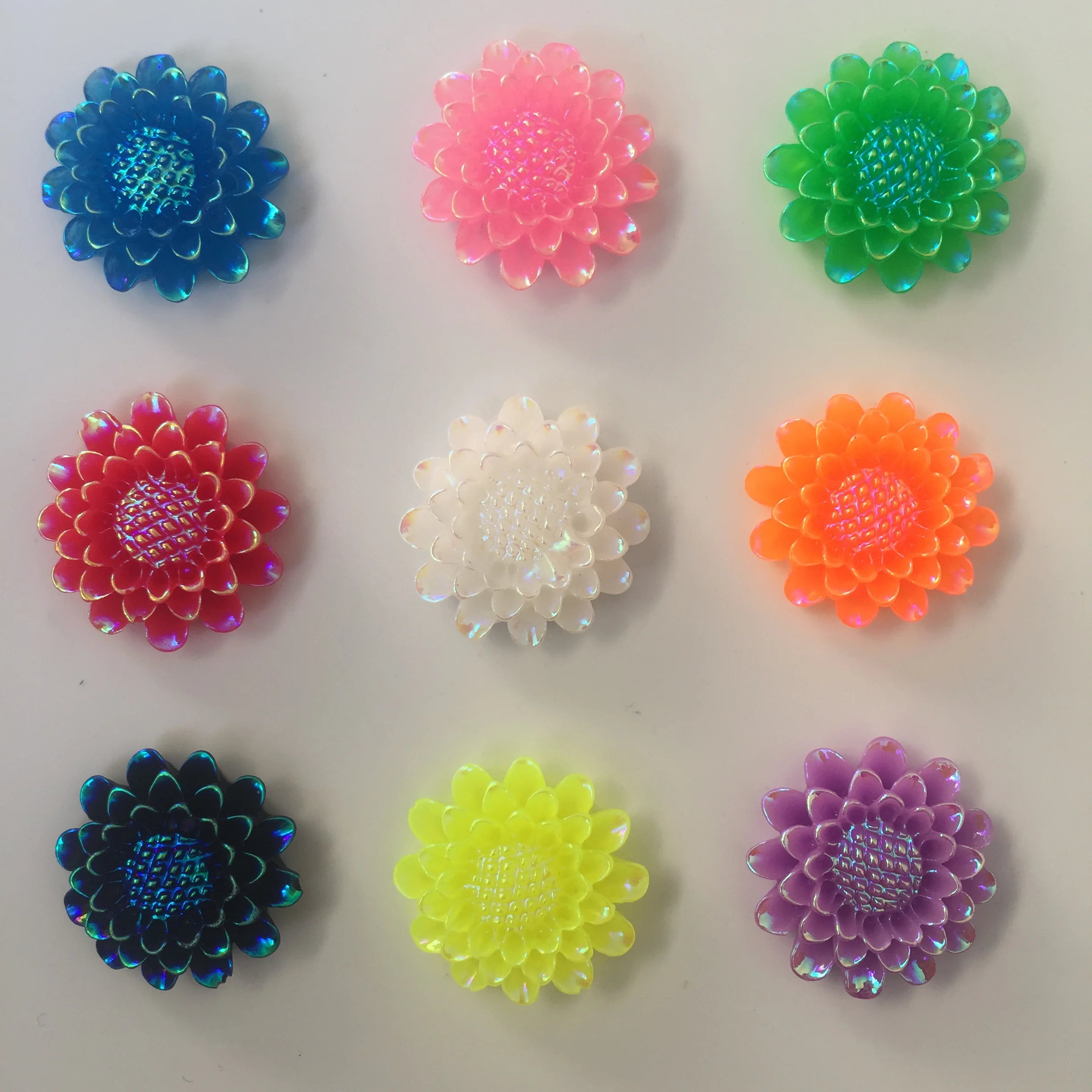 NEW 50PCS 20mm AB Resin Sunflower Stone Flatback Wedding Diy Design Resin Craft K40A*5
NEW 50PCS 20mm AB Resin Sunflower Stone Flatback Wedding Diy Design Resin Craft K40A*5