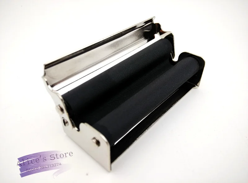 New Automatic Tobacco Roller Tin Cigar CIGARETTE ROLLING MACHINE 70mm Regular Portable Silver
New Automatic Tobacco Roller Tin Cigar CIGARETTE ROLLING MACHINE 70mm Regular Portable Silver