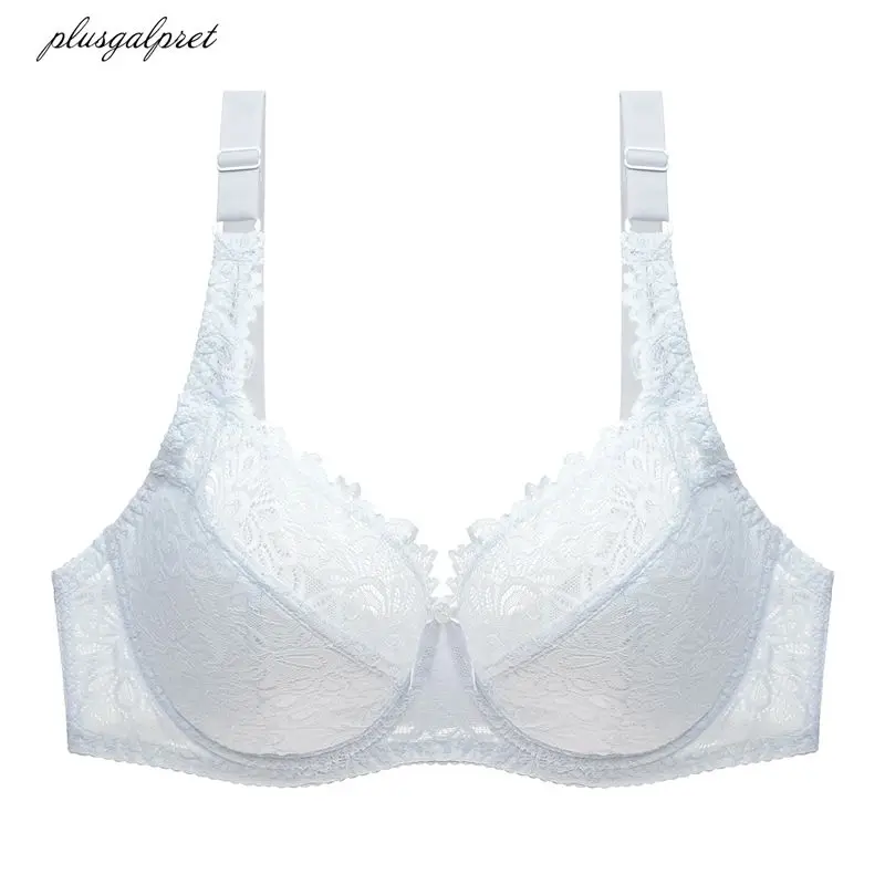 Plusgalpret Couture Full Cup Underwire Bra Solid Floral Bh Lace Plus Size Brassiere Large Breast for Women 34-44 DD E DDD F Cup
Plusgalpret Couture Full Cup Underwire Bra Solid Floral Bh Lace Plus Size Brassiere Large Breast for Women 34-44 DD E DDD F Cup