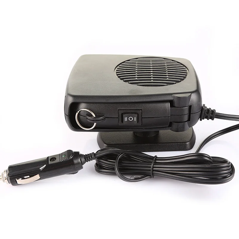 Image Portable Heating Fans Car Styling Air Conditioning Defroster Demister 12V Electric Auto Cool Air Car Solar Fans Heater