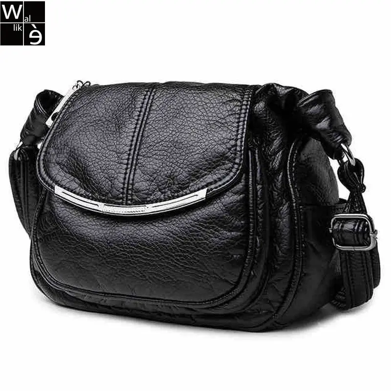 Wallike New Black Genuine Leather Women's Messenger Bags Patchwork Luxury Handbags Shoulder Bags Crossbody Bag
Wallike New Black Genuine Leather Women's Messenger Bags Patchwork Luxury Handbags Shoulder Bags Crossbody Bag