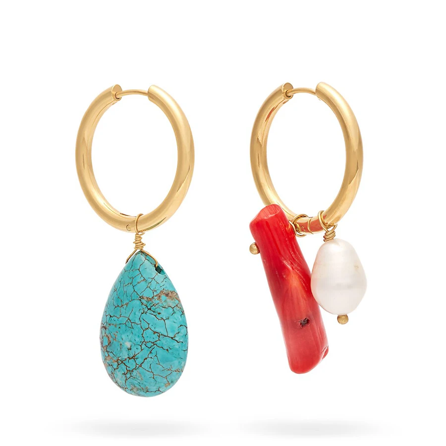 jewelry boho pearl charms tear drop earring gold-tone metal hoop earrings natural red coral earrings for women 2019
jewelry boho pearl charms tear drop earring gold-tone metal hoop earrings natural red coral earrings for women 2019