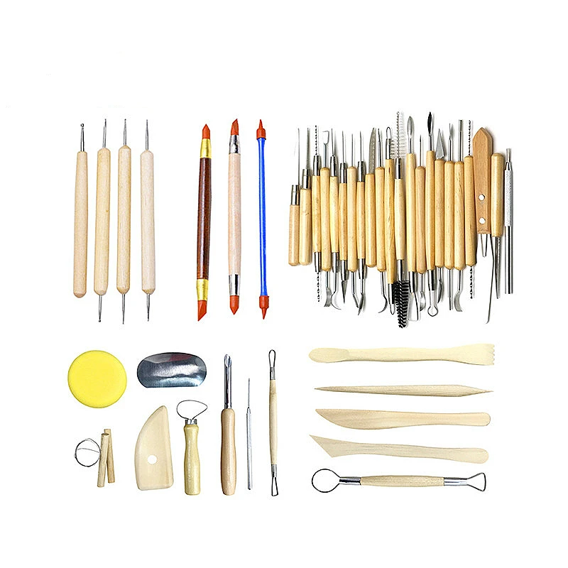 42PCS/set of different specifications of pottery clay wood carving knife tool mold accessories
42PCS/set of different specifications of pottery clay wood carving knife tool mold accessories