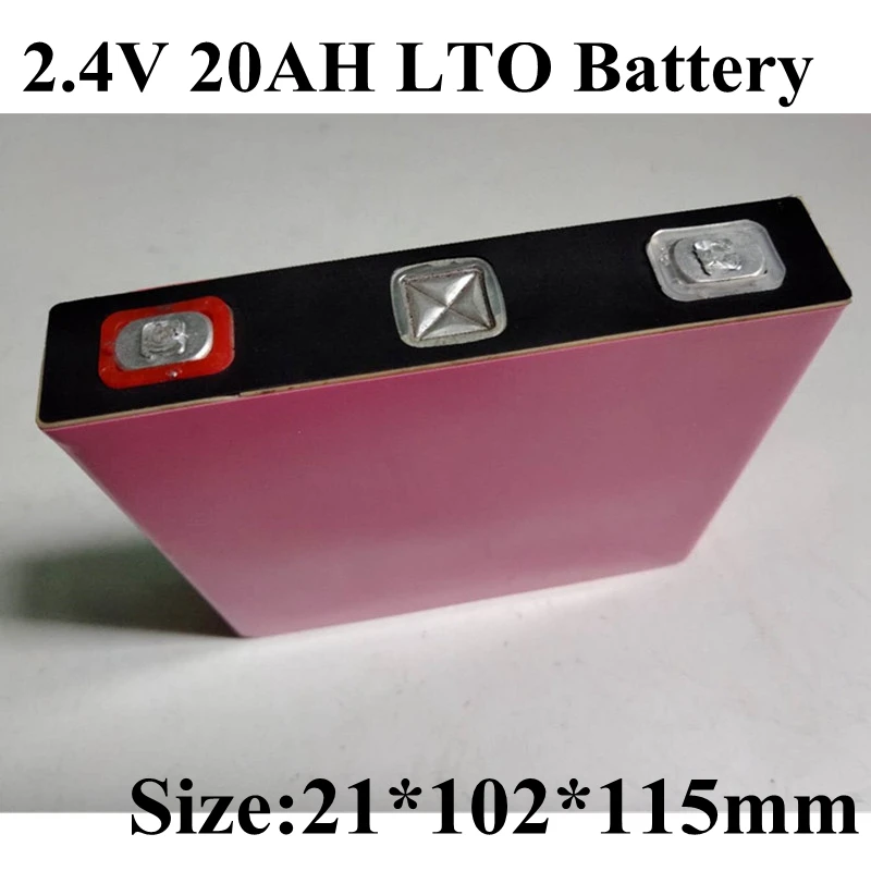 2pcs LTO 2.4v 20Ah Lithium Titanate 2.3V 20ah Capacity Type Power Battery 3C Inverter Car Battery Battery Car Super Long Life
2pcs LTO 2.4v 20Ah Lithium Titanate 2.3V 20ah Capacity Type Power Battery 3C Inverter Car Battery Battery Car Super Long Life