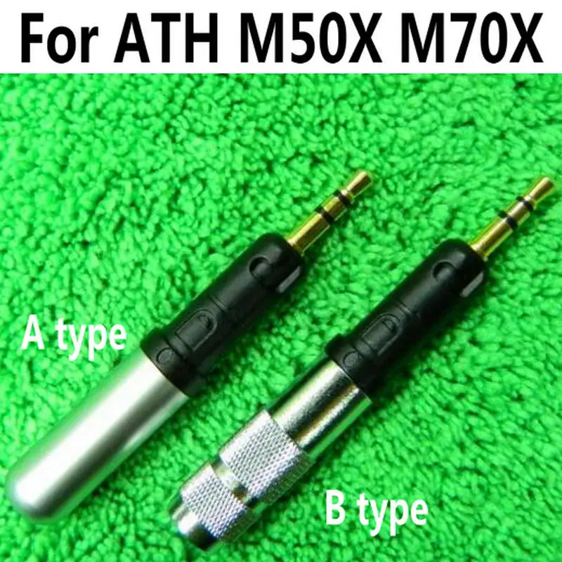 MLLSE 5Pcs/Lot Earphone DIY Pins Plug Connector Adapter Repair For ATH-M70X M50X Headphones
MLLSE 5Pcs/Lot Earphone DIY Pins Plug Connector Adapter Repair For ATH-M70X M50X Headphones