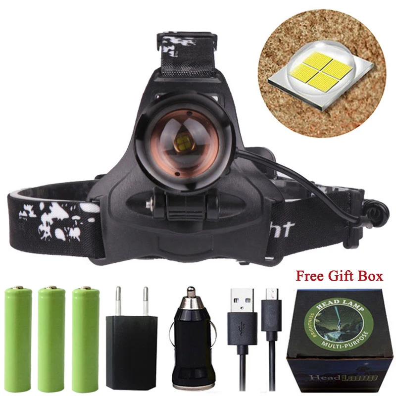 Z10 cree XHP70 Headlight powerful Led Headlamp Q5 chip Built-in Rechargeable power bank Head lamp Flashlight torch light
Z10 cree XHP70 Headlight powerful Led Headlamp Q5 chip Built-in Rechargeable power bank Head lamp Flashlight torch light