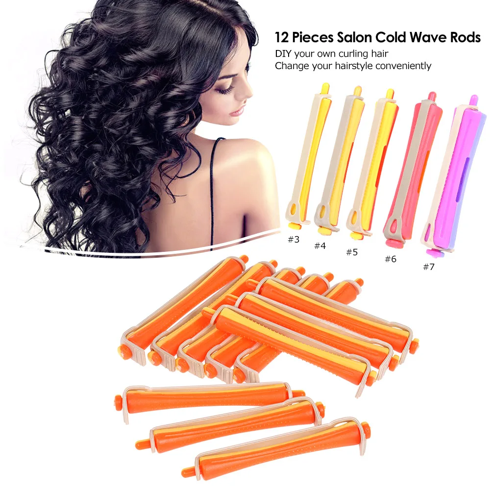 12 Pieces Salon Cold Wave Rods Hair Roller With Rubber Band Curling Curler Perms Hairdressing Styling Tool for Girls Hair DIY
12 Pieces Salon Cold Wave Rods Hair Roller With Rubber Band Curling Curler Perms Hairdressing Styling Tool for Girls Hair DIY