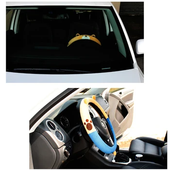 1 PC Plush Bear/Little Demon Car Steering Wheel Covers Autumn Winter Plush 38cm New Warm Steering Covers Cases Car Accessories
1 PC Plush Bear/Little Demon Car Steering Wheel Covers Autumn Winter Plush 38cm New Warm Steering Covers Cases Car Accessories