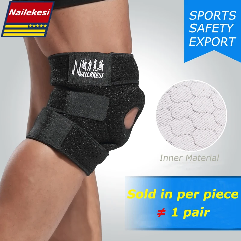 1 Piece Elastic Knee Support Brace Kneepad Adjustable Patella Knee Pads Safety Guard Strap For Basketball Free Size
1 Piece Elastic Knee Support Brace Kneepad Adjustable Patella Knee Pads Safety Guard Strap For Basketball Free Size