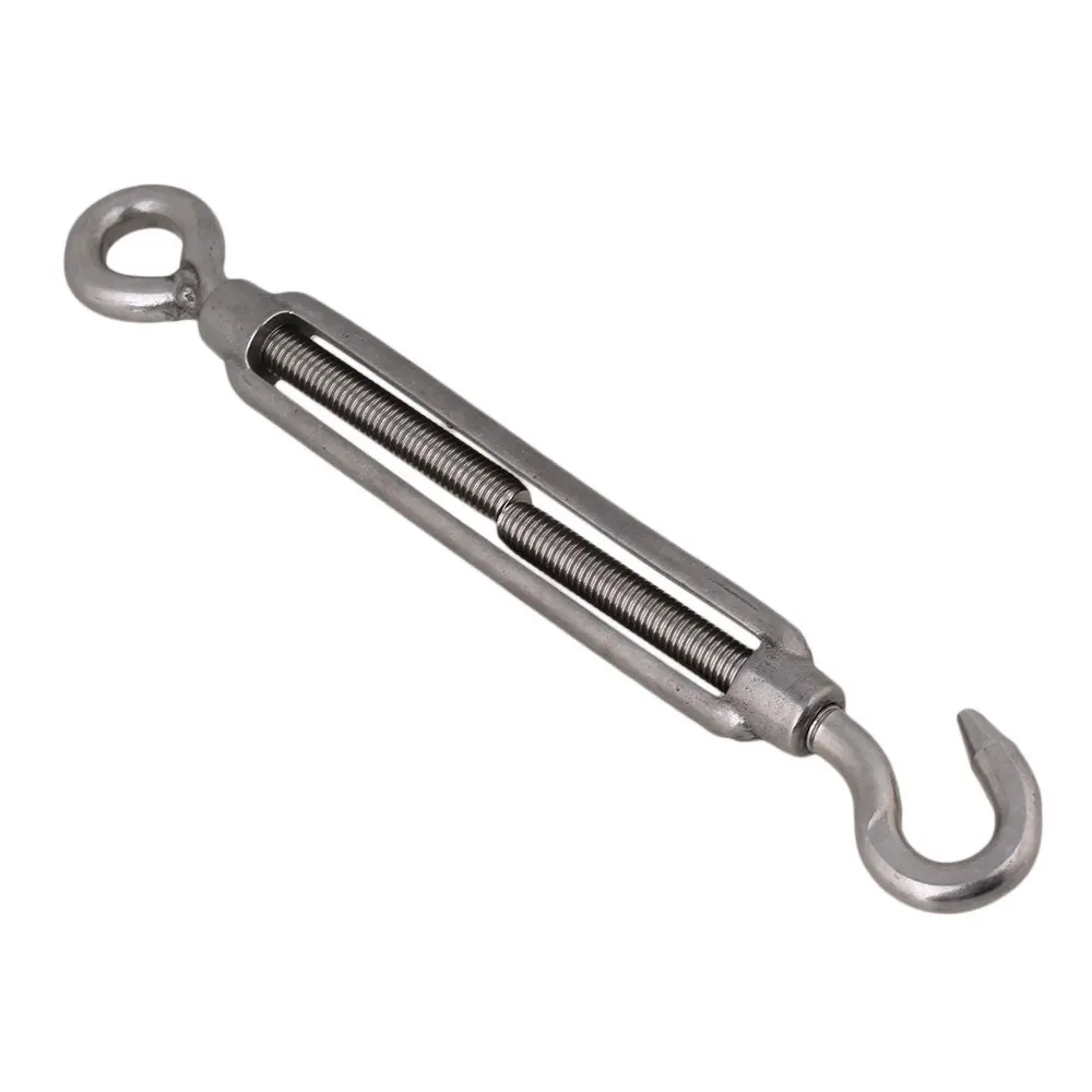 M10 Hook & Eye Turnbuckle Adjust Chain Rigging Stainless Steel 304 Best Strength
M10 Hook & Eye Turnbuckle Adjust Chain Rigging Stainless Steel 304 Best Strength