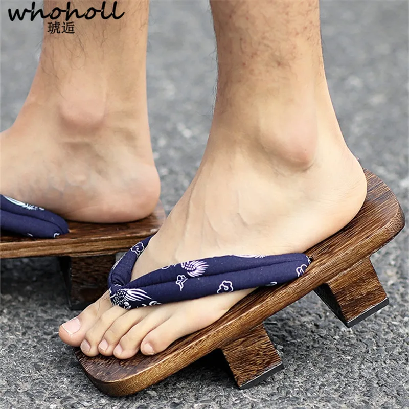 WHOHOLL Geta Japanese Geta Man Sandals Wooden Clogs Two-tooth Cosplay paulownia Slides Indoor Slippers Sandals Lovers Flip-flops
WHOHOLL Geta Japanese Geta Man Sandals Wooden Clogs Two-tooth Cosplay paulownia Slides Indoor Slippers Sandals Lovers Flip-flops