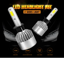 Auto Headlamp H7 H4 LED H11 H1 H3 H8 H9 9005 HB3 9006 HB4 COB Car LED Headlight Bulbs 72W 6500K led Headlight
Auto Headlamp H7 H4 LED H11 H1 H3 H8 H9 9005 HB3 9006 HB4 COB Car LED Headlight Bulbs 72W 6500K led Headlight