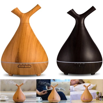 400ml Aroma Air Humidifier wood grain with LED lights Essential Oil Diffuser Aromatherapy Electric Mist Maker for Home Gifts
400ml Aroma Air Humidifier wood grain with LED lights Essential Oil Diffuser Aromatherapy Electric Mist Maker for Home Gifts