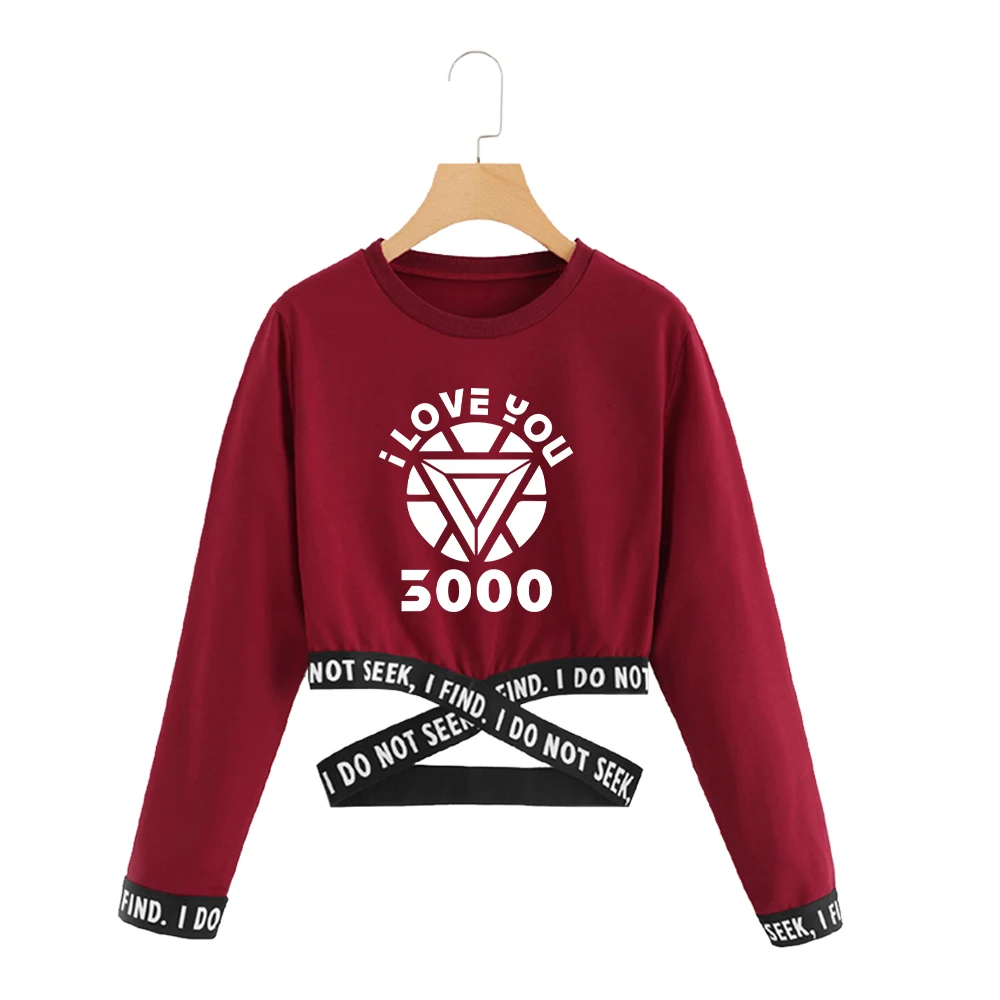 i love you 3000 Tony Stark Small Sexy Waist T shirt Women Exclusive Fashion T-shirt Female Streetwear Harajuku Crop Summer
i love you 3000 Tony Stark Small Sexy Waist T shirt Women Exclusive Fashion T-shirt Female Streetwear Harajuku Crop Summer