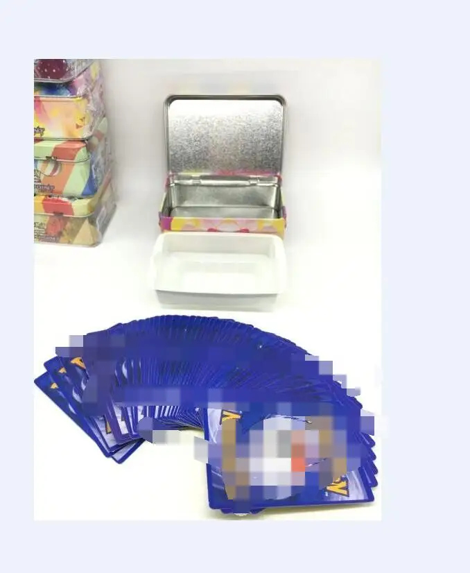 42pcs/set Game Cards Classic Game English Cards Carton Collection cards with flash card and metal tin box toys
42pcs/set Game Cards Classic Game English Cards Carton Collection cards with flash card and metal tin box toys