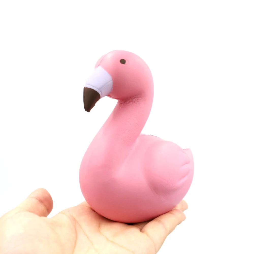 

Antistress Squishy Jumbo Flamingo Squeeze Soft Toy Slow Rising Stress Reliever Entertainment Gadget Funny Children Adult Gift