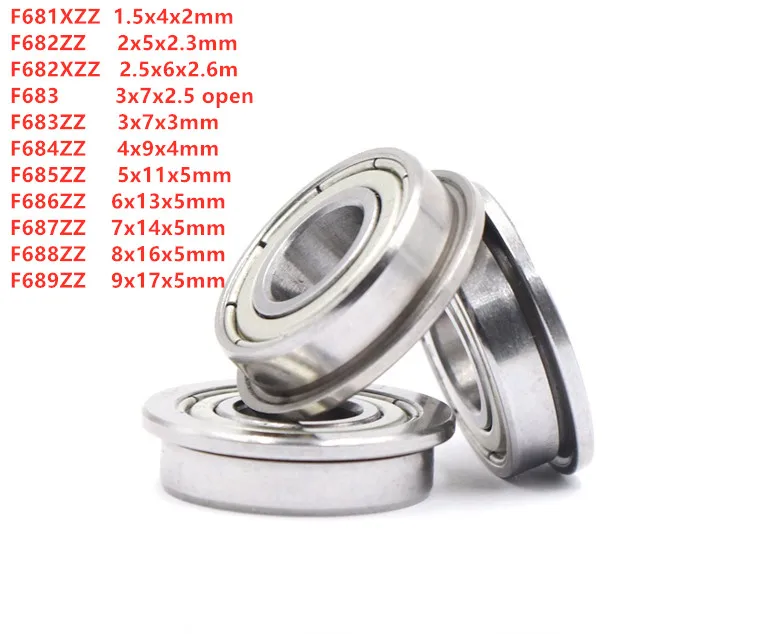 100pcs/lot F681XZZ F682ZZ F682XZZ F683 F683ZZ F684ZZ F685ZZ F686ZZ F687ZZ F688ZZ F689ZZ miniature flange ball bearings
100pcs/lot F681XZZ F682ZZ F682XZZ F683 F683ZZ F684ZZ F685ZZ F686ZZ F687ZZ F688ZZ F689ZZ miniature flange ball bearings