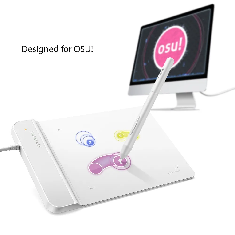 The XP-Pen G430S 4 x 3 inch Ultrathin Graphic Drawing Tablet for Game OSU and Battery-free stylus- designed! (8)