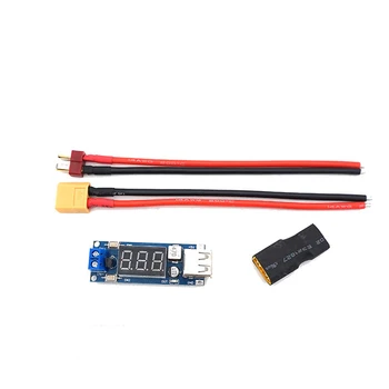 RC Model Battery 2-in-1 Step-Down Module Outdoor Smartphone Charger Adapter Converter 2-6S 5V 2A Output Charge Board XT60 T Plug
RC Model Battery 2-in-1 Step-Down Module Outdoor Smartphone Charger Adapter Converter 2-6S 5V 2A Output Charge Board XT60 T Plug