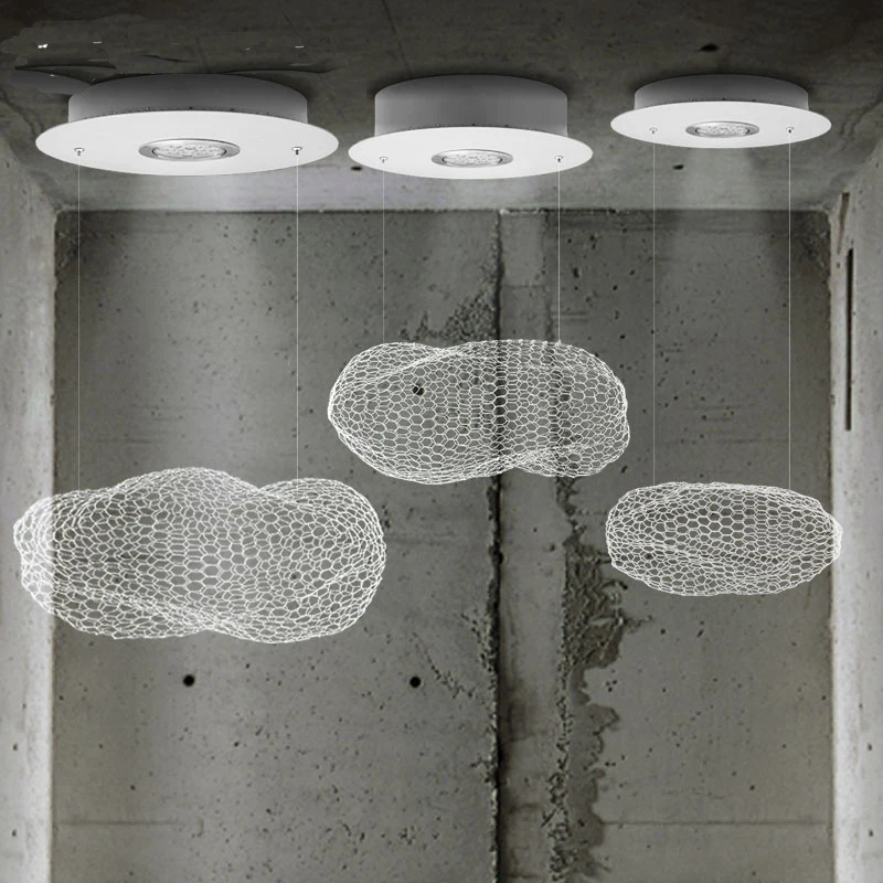 Iron net Ceiling Lights LED Nordic Creative Cafe Restaurant Bar Children's Clouds Ceiling Lamps CL FG379
Iron net Ceiling Lights LED Nordic Creative Cafe Restaurant Bar Children's Clouds Ceiling Lamps CL FG379