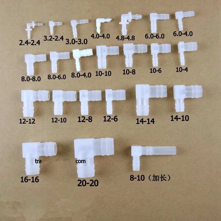5pcs L Piece Elbow Plastic Barbed Connectors Tube Joiner Hose Pipe Fitting Adapter
5pcs L Piece Elbow Plastic Barbed Connectors Tube Joiner Hose Pipe Fitting Adapter