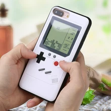 Ninetendo Tetris Gameboy Phone Case For iPhone 6 6S Plus Case Soft Edge Game Console Back cover For iPhone X 7 8 Plus case(China)