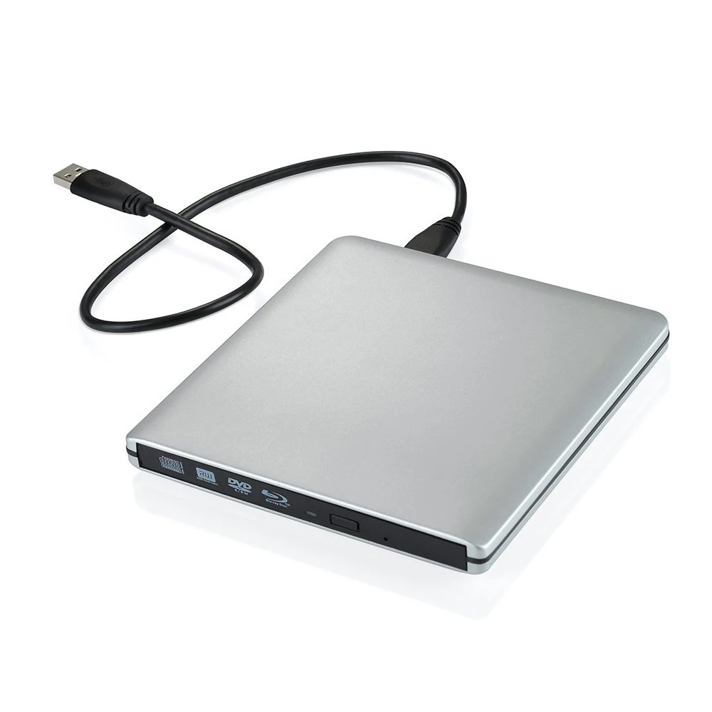 

Ultra Slim 3D Blu-ray Player Portable External USB 3.0 Reader / Writer BD-RW for MacBook Pro Air iMac CD - RW,DVD