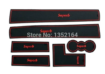 Auto anti-slip cup holder mat non slip door gate pad for skoda superb 2009- 2013 2014
Auto anti-slip cup holder mat non slip door gate pad for skoda superb 2009- 2013 2014