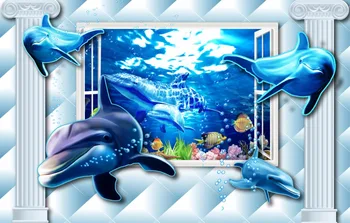 3D Curtain Blackout Curtains For Living Room Bedroom Wedding room Window Curtains Lattice Roman Pillar Dolphin Photo 3D Curtains
3D Curtain Blackout Curtains For Living Room Bedroom Wedding room Window Curtains Lattice Roman Pillar Dolphin Photo 3D Curtains