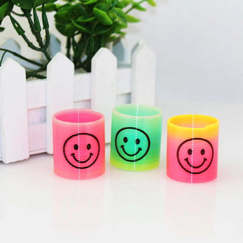 2019 New 24Pcs Classic Smiley Mini Springs Rainbow Circle Party Bag Fillers Creative Wedding Birthday Kids Educational Toy Gift
2019 New 24Pcs Classic Smiley Mini Springs Rainbow Circle Party Bag Fillers Creative Wedding Birthday Kids Educational Toy Gift
