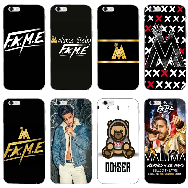 Maluma Ozuna Silicone Phone Case For iPhone XR X XS Max 8 7 6s 6 plus SE 5s 5c 5 iPod Touch
Maluma Ozuna Silicone Phone Case For iPhone XR X XS Max 8 7 6s 6 plus SE 5s 5c 5 iPod Touch