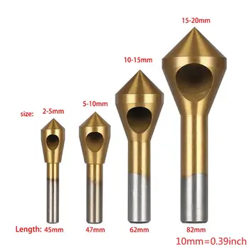 Countersink Deburring Drill Bit Set Hand Kit Titanium Coated Chamfer Tool Metal Bits Set
Countersink Deburring Drill Bit Set Hand Kit Titanium Coated Chamfer Tool Metal Bits Set