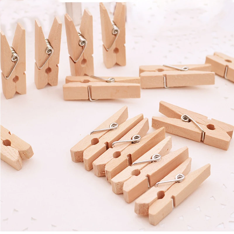 50pcs Small Mini Size 3.5cm Natural Wooden Clips DIY Clip For Photo Clips Clothespin Craft Decoration Clips Pegs
50pcs Small Mini Size 3.5cm Natural Wooden Clips DIY Clip For Photo Clips Clothespin Craft Decoration Clips Pegs