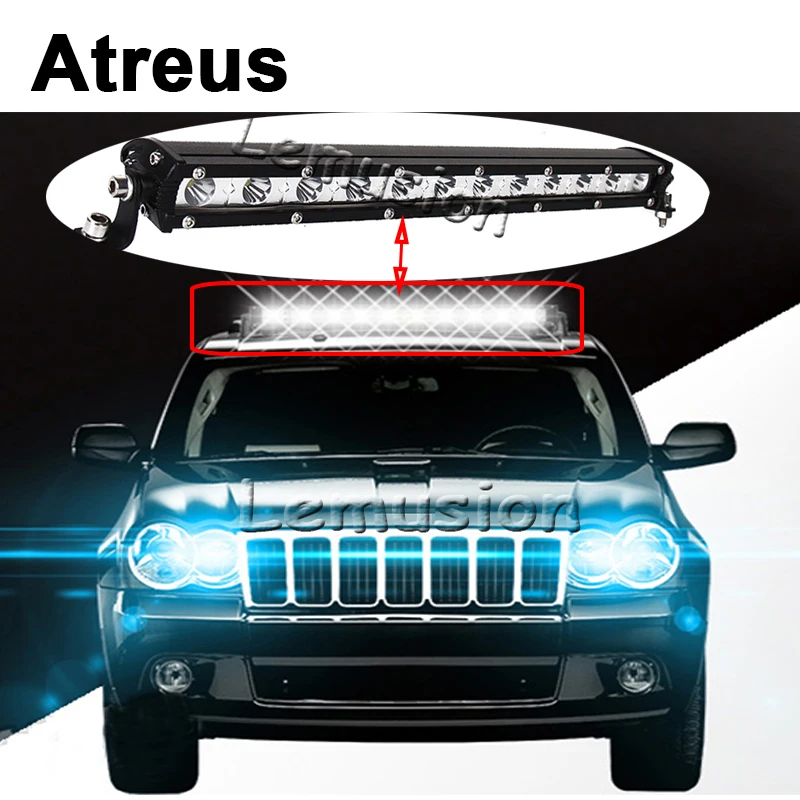 Atreus For BMW e46 e39 e36 Audi a4 b6 a3 a6 c5 q5 Renault duster Lada granta Car Driving Fog Lamp DRL Single Row LED Light Bar
Atreus For BMW e46 e39 e36 Audi a4 b6 a3 a6 c5 q5 Renault duster Lada granta Car Driving Fog Lamp DRL Single Row LED Light Bar