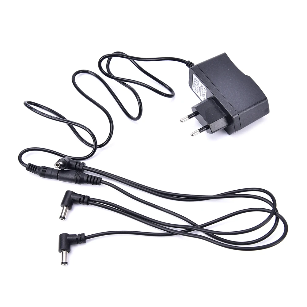 9V DC 1A Guitar Effects Power Supply/ Source Adapter, Power Cord/Leads 3 Daisy Way Chain Cable Fot Fonte Pedal
9V DC 1A Guitar Effects Power Supply/ Source Adapter, Power Cord/Leads 3 Daisy Way Chain Cable Fot Fonte Pedal