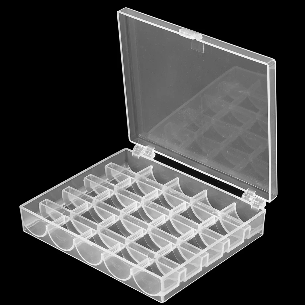 1set/lot Sewing Box Plastic 25 Bobbins Sewing Machine Spools With Thread Storage Box For Home Sewing Accessories Sewing Tools
1set/lot Sewing Box Plastic 25 Bobbins Sewing Machine Spools With Thread Storage Box For Home Sewing Accessories Sewing Tools