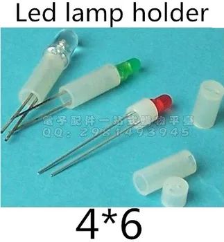 1000pcs/lot Diameter 3mm LED Plastic Spacer Holder Case Socket Clips Base For Diodes Outer Diameter 4mm*6mm (Length)
1000pcs/lot Diameter 3mm LED Plastic Spacer Holder Case Socket Clips Base For Diodes Outer Diameter 4mm*6mm (Length)