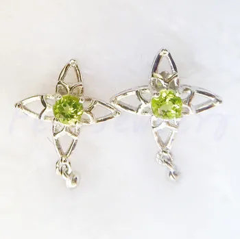 Drop earring Natural real peridot 925 sterling silver Free shipping Per jewelry Fine jewelry 0.3ct*2pcs gemstone #T18052903
Drop earring Natural real peridot 925 sterling silver Free shipping Per jewelry Fine jewelry 0.3ct*2pcs gemstone #T18052903