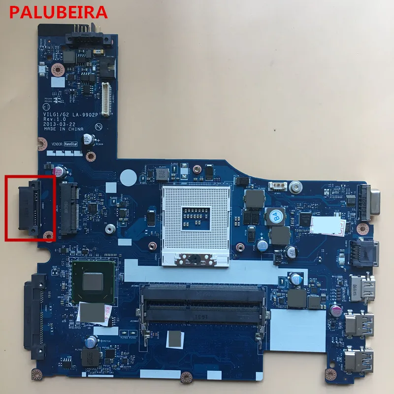 PALUBEIRA High Quality Laptop Motherboard For Lenovo G400S LA-9902P VILG1/G2 HM76 support processor Testing Fast Ship
PALUBEIRA High Quality Laptop Motherboard For Lenovo G400S LA-9902P VILG1/G2 HM76 support processor Testing Fast Ship