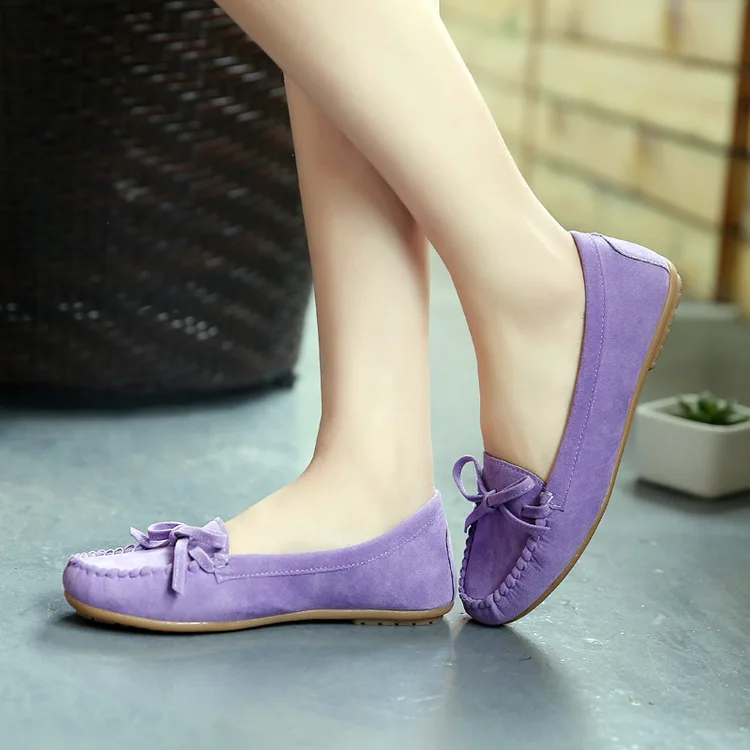 Classic Suede Soft bottom Women Flat Shoes Casual Loafers Slip On Women's Flats Shoes Handmade Moccasins Lady Driving Shoes
Classic Suede Soft bottom Women Flat Shoes Casual Loafers Slip On Women's Flats Shoes Handmade Moccasins Lady Driving Shoes