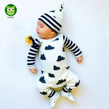 KEYING 2018 Spring Baby Set Boy Clothes Cotton Long Sleeve Rompers+Hat 2 Pcs Suit Newborn Jumpsuits Baby Girl Clothing Infant
KEYING 2018 Spring Baby Set Boy Clothes Cotton Long Sleeve Rompers+Hat 2 Pcs Suit Newborn Jumpsuits Baby Girl Clothing Infant