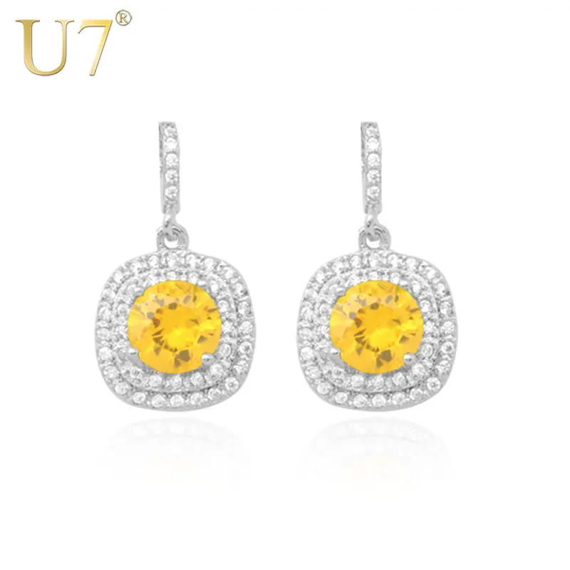 U7 Luxury Zircon Fashion Jewelry Wholesale 10 Colors Gold Color Zirconia Drop Earrings For Women E384
U7 Luxury Zircon Fashion Jewelry Wholesale 10 Colors Gold Color Zirconia Drop Earrings For Women E384