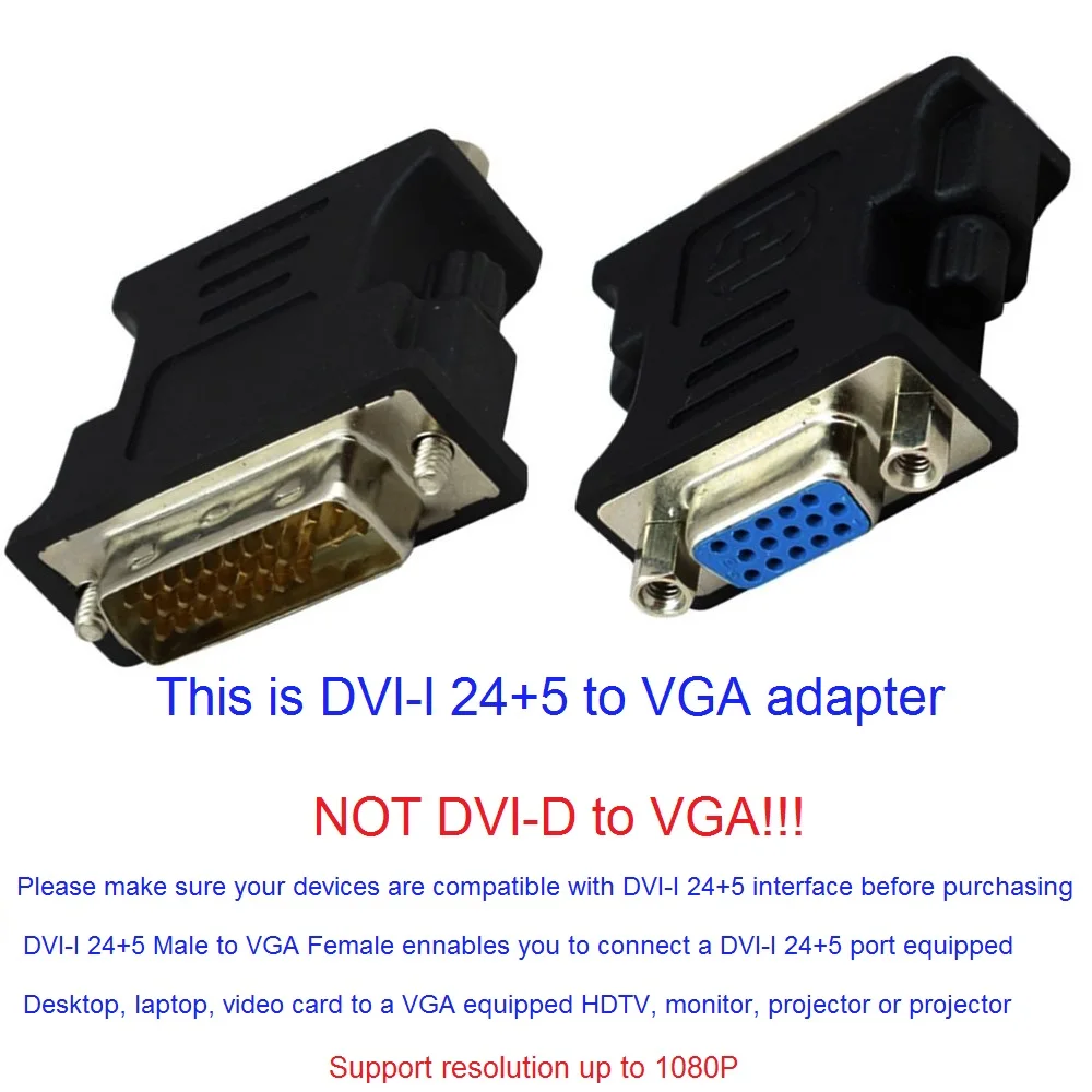 DVI-I to VGA Converter Adapter (5)